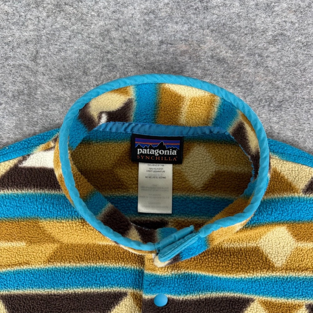 Patagonia Synchilla Lightweight Snap-T Pullover Guatemala Tango 25455 Womens S - Picture 6 of 15